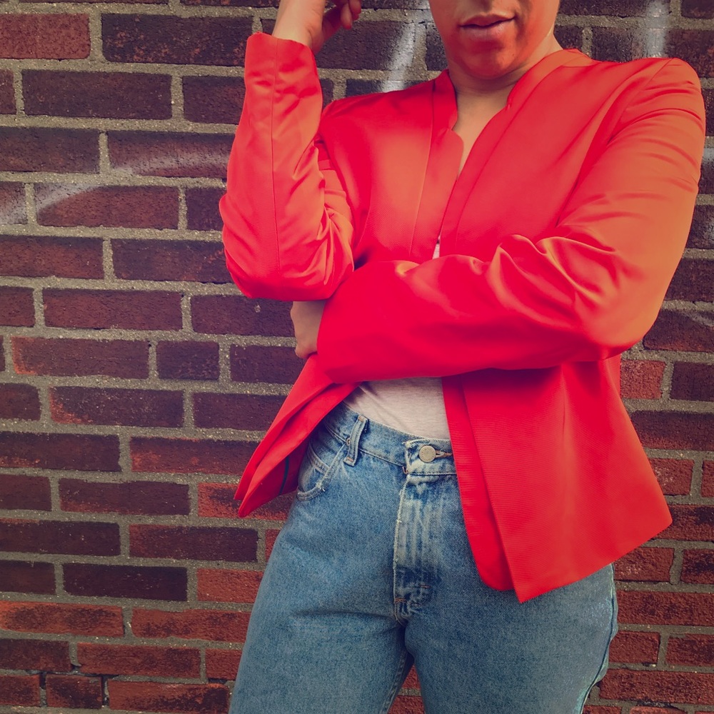 Zesty Summertime Orange Blazer!